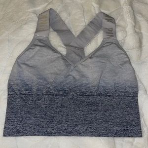 PINK longline sports bra